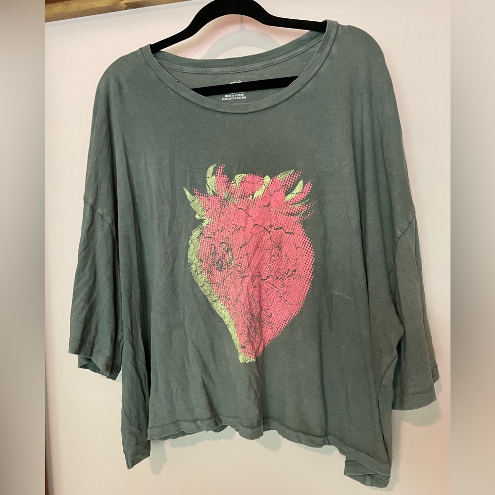 Aerie cropped tee
